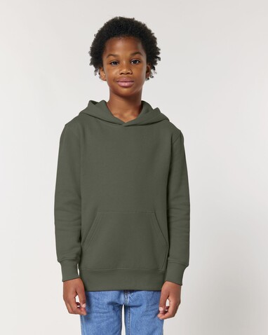 Mini Cruiser 2.0 - Der Iconic Kinder-Hoodie - Khaki - 3-4/98-104cm bedrucken, Art.-Nr. STSK180C22303