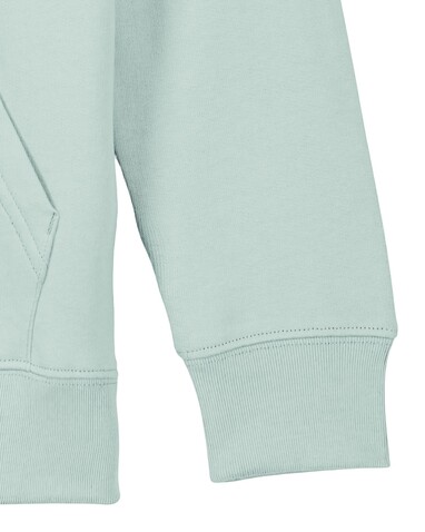 Mini Cruiser 2.0 - Der Iconic Kinder-Hoodie - Caribbean Blue - 5-6/110-116cm bedrucken, Art.-Nr. STSK180C72405
