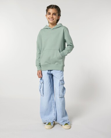 Mini Cruiser 2.0 - Der Iconic Kinder-Hoodie - Aloe - 12-13/152-158cm bedrucken, Art.-Nr. STSK180C08912