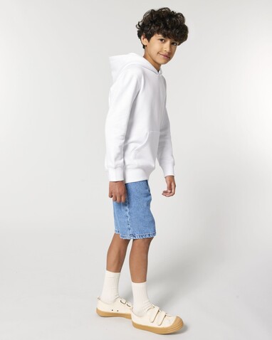 Mini Cruiser 2.0 - Der Iconic Kinder-Hoodie - White - 3-4/98-104cm bedrucken, Art.-Nr. STSK180C00103