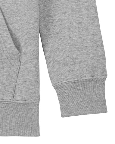 Mini Cruiser 2.0 - Der Iconic Kinder-Hoodie - Heather Grey - 7-8/122-128cm bedrucken, Art.-Nr. STSK180C25007