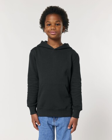Mini Cruiser 2.0 - Der Iconic Kinder-Hoodie - Black - 5-6/110-116cm bedrucken, Art.-Nr. STSK180C00205
