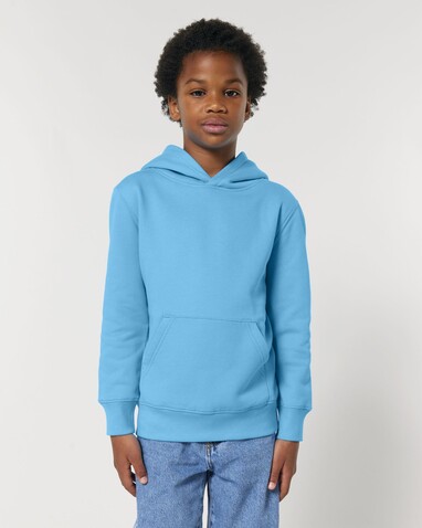 Mini Cruiser 2.0 - Der Iconic Kinder-Hoodie - Aqua Blue - 3-4/98-104cm bedrucken, Art.-Nr. STSK180C14503
