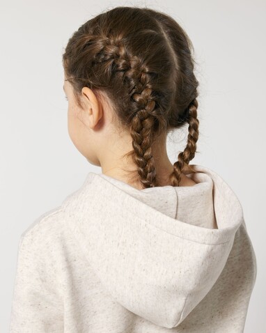 Mini Cruiser 2.0 - Der Iconic Kinder-Hoodie - Eco Heather - 12-13/152-158cm bedrucken, Art.-Nr. STSK180C14712