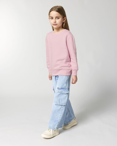 Mini Changer 2.0 - Das Iconic Kinder-Sweatshirt - Cotton Pink - 9-11/134-146cm bedrucken, Art.-Nr. STSK181C00509