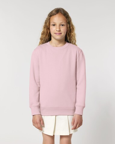 Mini Changer 2.0 - Das Iconic Kinder-Sweatshirt - Cotton Pink - 5-6/110-116cm bedrucken, Art.-Nr. STSK181C00505