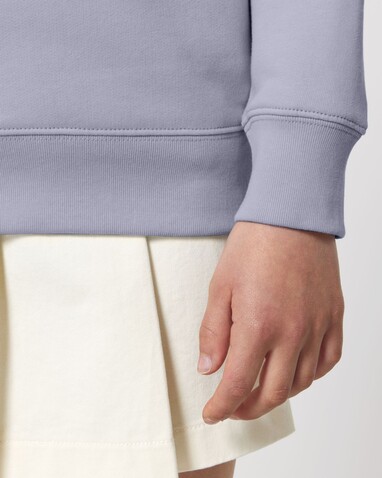 Mini Changer 2.0 - Das Iconic Kinder-Sweatshirt - Lavender - 5-6/110-116cm bedrucken, Art.-Nr. STSK181C06305