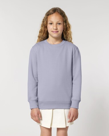 Mini Changer 2.0 - Das Iconic Kinder-Sweatshirt - Lavender - 7-8/122-128cm bedrucken, Art.-Nr. STSK181C06307