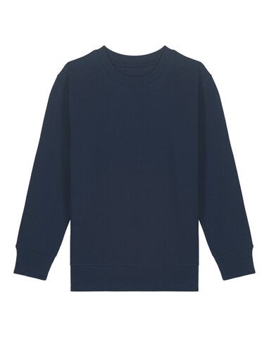Mini Changer 2.0 - Das Iconic Kinder-Sweatshirt - French Navy - 3-4/98-104cm bedrucken, Art.-Nr. STSK181C72703