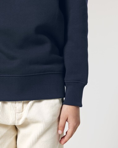 Mini Changer 2.0 - Das Iconic Kinder-Sweatshirt - French Navy - 9-11/134-146cm bedrucken, Art.-Nr. STSK181C72709