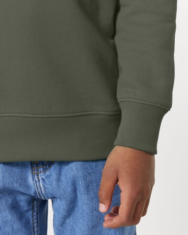 Mini Changer 2.0 - Das Iconic Kinder-Sweatshirt - Khaki - 3-4/98-104cm bedrucken, Art.-Nr. STSK181C22303