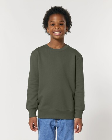 Mini Changer 2.0 - Das Iconic Kinder-Sweatshirt - Khaki - 9-11/134-146cm bedrucken, Art.-Nr. STSK181C22309