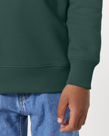 Mini Changer 2.0 - Das Iconic Kinder-Sweatshirt - Glazed Green - 3-4/98-104cm bedrucken, Art.-Nr. STSK181C03603