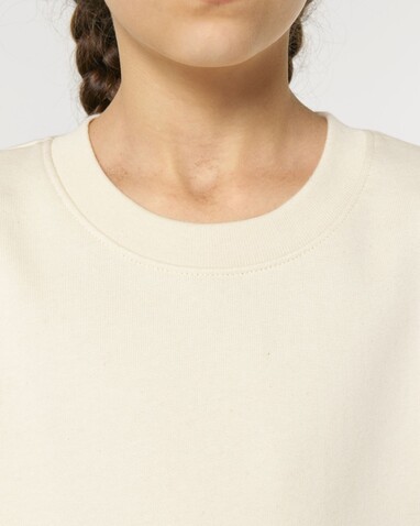 Mini Changer 2.0 - Das Iconic Kinder-Sweatshirt - Natural Raw - 5-6/110-116cm bedrucken, Art.-Nr. STSK181C05405