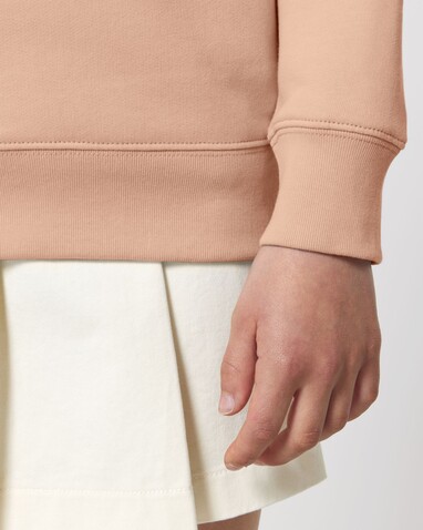 Mini Changer 2.0 - Das Iconic Kinder-Sweatshirt - Fraiche Peche - 5-6/110-116cm bedrucken, Art.-Nr. STSK181C10105