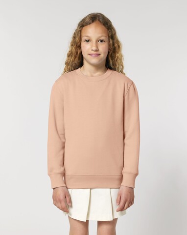 Mini Changer 2.0 - Das Iconic Kinder-Sweatshirt - Fraiche Peche - 5-6/110-116cm bedrucken, Art.-Nr. STSK181C10105