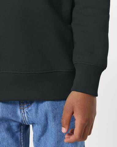 Mini Changer 2.0 - Das Iconic Kinder-Sweatshirt - Black - 12-13/152-158cm bedrucken, Art.-Nr. STSK181C00212