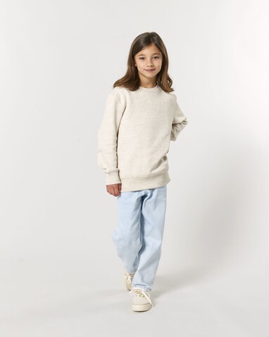 Mini Changer 2.0 - Das Iconic Kinder-Sweatshirt - Eco Heather - 9-11/134-146cm bedrucken, Art.-Nr. STSK181C14709