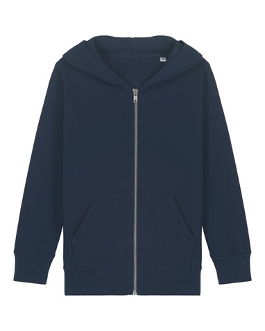 Mini Cultivator 2.0 - Der Iconic Kinder-Zip-Hoodie - French Navy - 9-11/134-146cm bedrucken, Art.-Nr. STSK182C72709