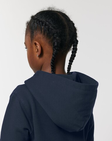Mini Cultivator 2.0 - Der Iconic Kinder-Zip-Hoodie - French Navy - 9-11/134-146cm bedrucken, Art.-Nr. STSK182C72709