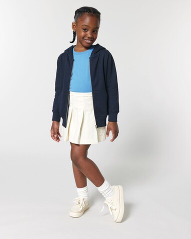 Mini Cultivator 2.0 - Der Iconic Kinder-Zip-Hoodie - French Navy - 5-6/110-116cm bedrucken, Art.-Nr. STSK182C72705