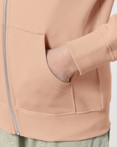 Mini Cultivator 2.0 - Der Iconic Kinder-Zip-Hoodie - Fraiche Peche - 7-8/122-128cm bedrucken, Art.-Nr. STSK182C10107