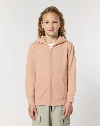 Mini Cultivator 2.0 - Der Iconic Kinder-Zip-Hoodie - Fraiche Peche - 7-8/122-128cm bedrucken, Art.-Nr. STSK182C10107