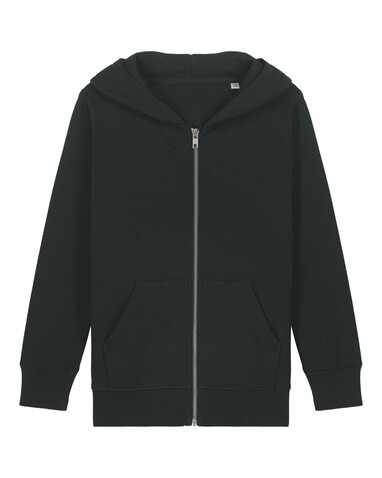 Mini Cultivator 2.0 - Der Iconic Kinder-Zip-Hoodie - Black - 3-4/98-104cm bedrucken, Art.-Nr. STSK182C00203