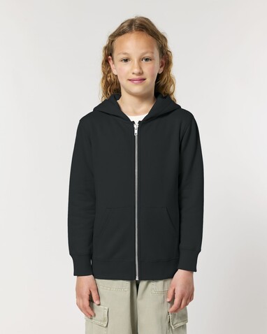 Mini Cultivator 2.0 - Der Iconic Kinder-Zip-Hoodie - Black - 12-13/152-158cm bedrucken, Art.-Nr. STSK182C00212