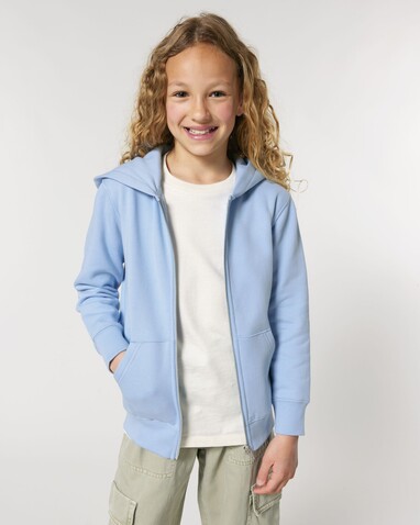 Mini Cultivator 2.0 - Der Iconic Kinder-Zip-Hoodie - Blue Soul - 5-6/110-116cm bedrucken, Art.-Nr. STSK182C14905