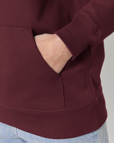 Cruiser 2.0 - Der Iconic Unisex-Hoodie - Burgundy - XS bedrucken, Art.-Nr. STSU177C244XS