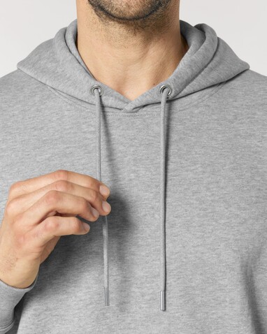 Cruiser 2.0 - Der Iconic Unisex-Hoodie - Heather Grey - 3XL bedrucken, Art.-Nr. STSU177C2503X