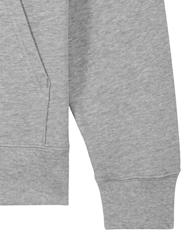 Cruiser 2.0 - Der Iconic Unisex-Hoodie - Heather Grey - L bedrucken, Art.-Nr. STSU177C2501L