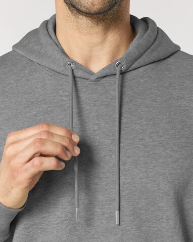 Cruiser 2.0 - Der Iconic Unisex-Hoodie - Mid Heather Grey - XL bedrucken, Art.-Nr. STSU177C6501X
