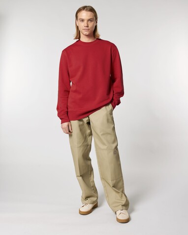Changer 2.0 - Das Iconic Rundhals-Unisex-Sweatshirt - Red - 5XL bedrucken, Art.-Nr. STSU178C0045X