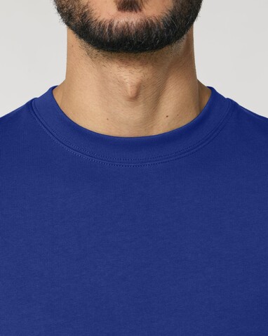 Changer 2.0 - Das Iconic Rundhals-Unisex-Sweatshirt - Worker Blue - XS bedrucken, Art.-Nr. STSU178C088XS