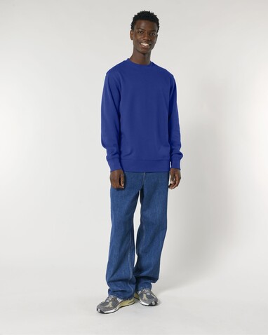 Changer 2.0 - Das Iconic Rundhals-Unisex-Sweatshirt - Worker Blue - XS bedrucken, Art.-Nr. STSU178C088XS