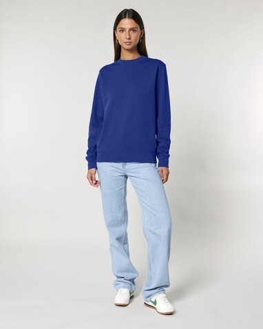 Changer 2.0 - Das Iconic Rundhals-Unisex-Sweatshirt - Worker Blue - 3XL bedrucken, Art.-Nr. STSU178C0883X