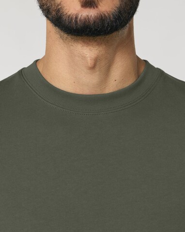 Changer 2.0 - Das Iconic Rundhals-Unisex-Sweatshirt - Khaki - XL bedrucken, Art.-Nr. STSU178C2231X