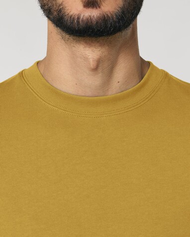 Changer 2.0 - Das Iconic Rundhals-Unisex-Sweatshirt - Ochre - XS bedrucken, Art.-Nr. STSU178C048XS