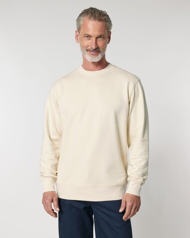 Changer 2.0 - Das Iconic Rundhals-Unisex-Sweatshirt - Natural Raw - S bedrucken, Art.-Nr. STSU178C0541S