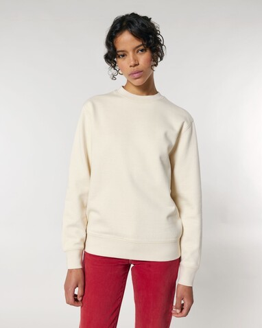 Changer 2.0 - Das Iconic Rundhals-Unisex-Sweatshirt - Natural Raw - M bedrucken, Art.-Nr. STSU178C0541M