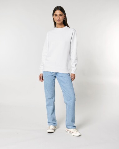 Changer 2.0 - Das Iconic Rundhals-Unisex-Sweatshirt - White - S bedrucken, Art.-Nr. STSU178C0011S