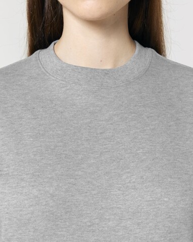 Changer 2.0 - Das Iconic Rundhals-Unisex-Sweatshirt - Heather Grey - M bedrucken, Art.-Nr. STSU178C2501M