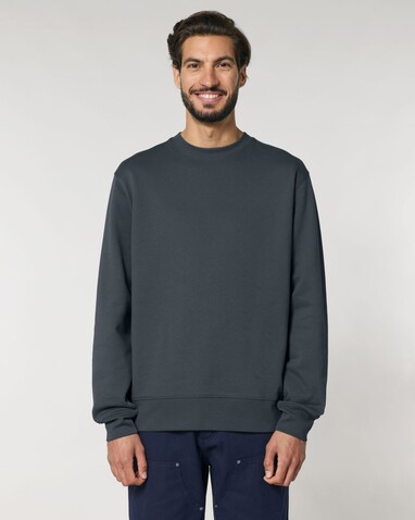 Changer 2.0 - Das Iconic Rundhals-Unisex-Sweatshirt - India Ink Grey - L bedrucken, Art.-Nr. STSU178C7151L