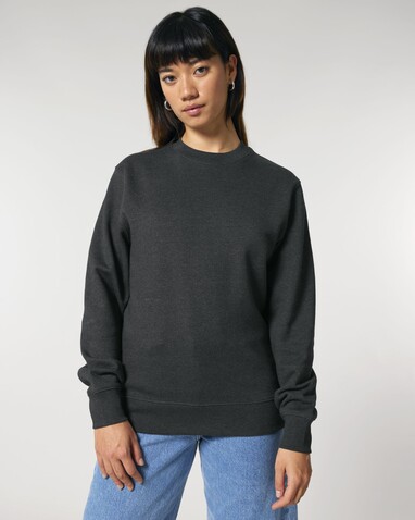 Changer 2.0 - Das Iconic Rundhals-Unisex-Sweatshirt - Dark Heather Grey - XXL bedrucken, Art.-Nr. STSU178C6512X