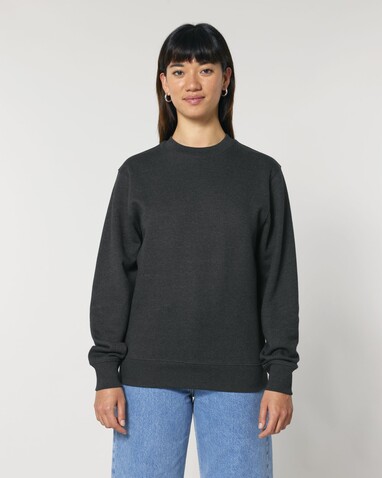 Changer 2.0 - Das Iconic Rundhals-Unisex-Sweatshirt - Dark Heather Grey - XXL bedrucken, Art.-Nr. STSU178C6512X