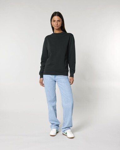 Changer 2.0 - Das Iconic Rundhals-Unisex-Sweatshirt - Black - S bedrucken, Art.-Nr. STSU178C0021S