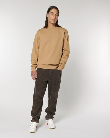 Changer 2.0 - Das Iconic Rundhals-Unisex-Sweatshirt - Latte - M bedrucken, Art.-Nr. STSU178C1121M