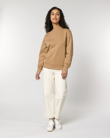 Changer 2.0 - Das Iconic Rundhals-Unisex-Sweatshirt - Latte - XXL bedrucken, Art.-Nr. STSU178C1122X